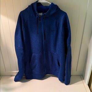 Nike Royal Blue Full-Zip Hoodie